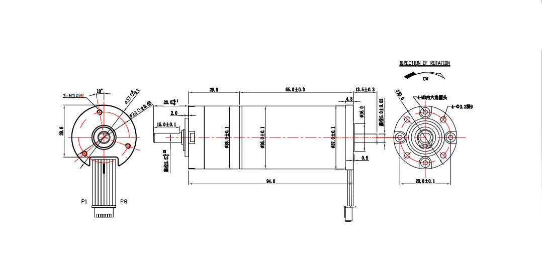 PGM36 Planetary Motor