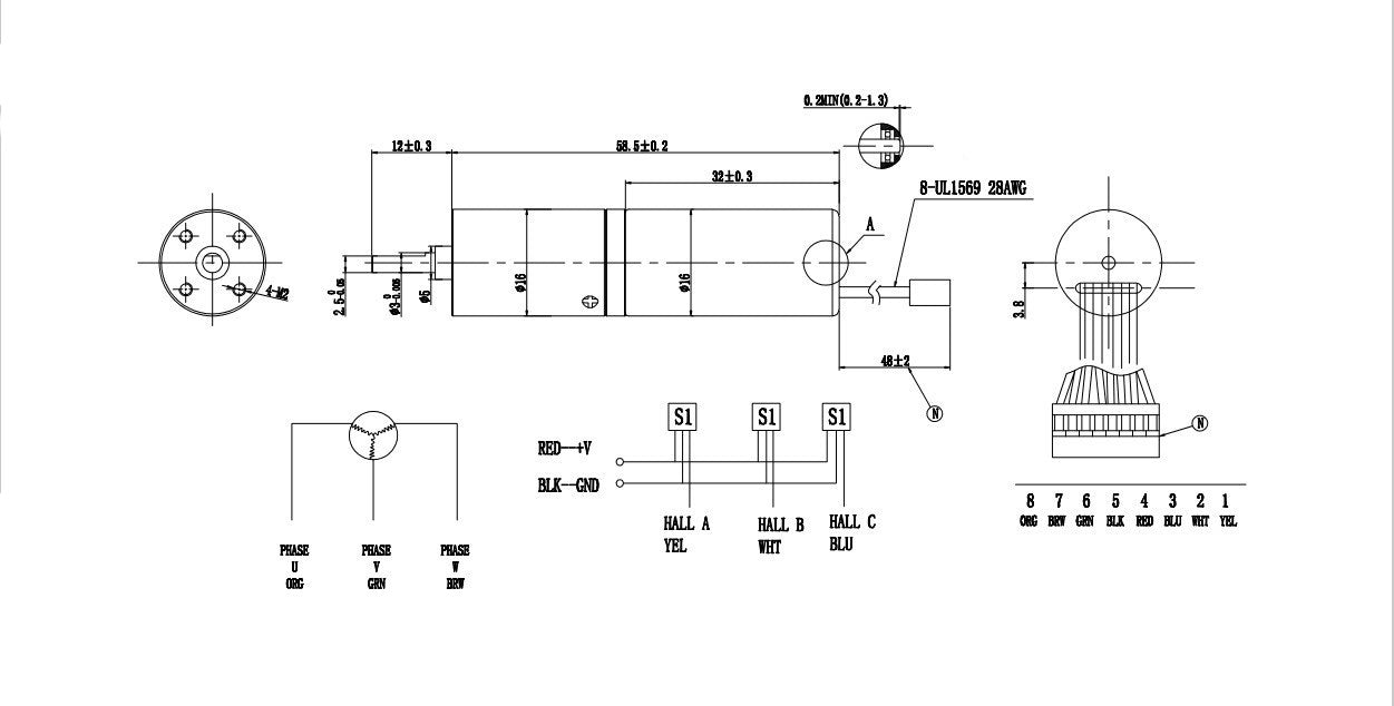 PGM16 Planetary Motor